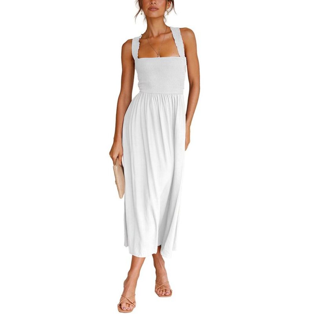 Leon Gori Womens  Solid Midi Dress